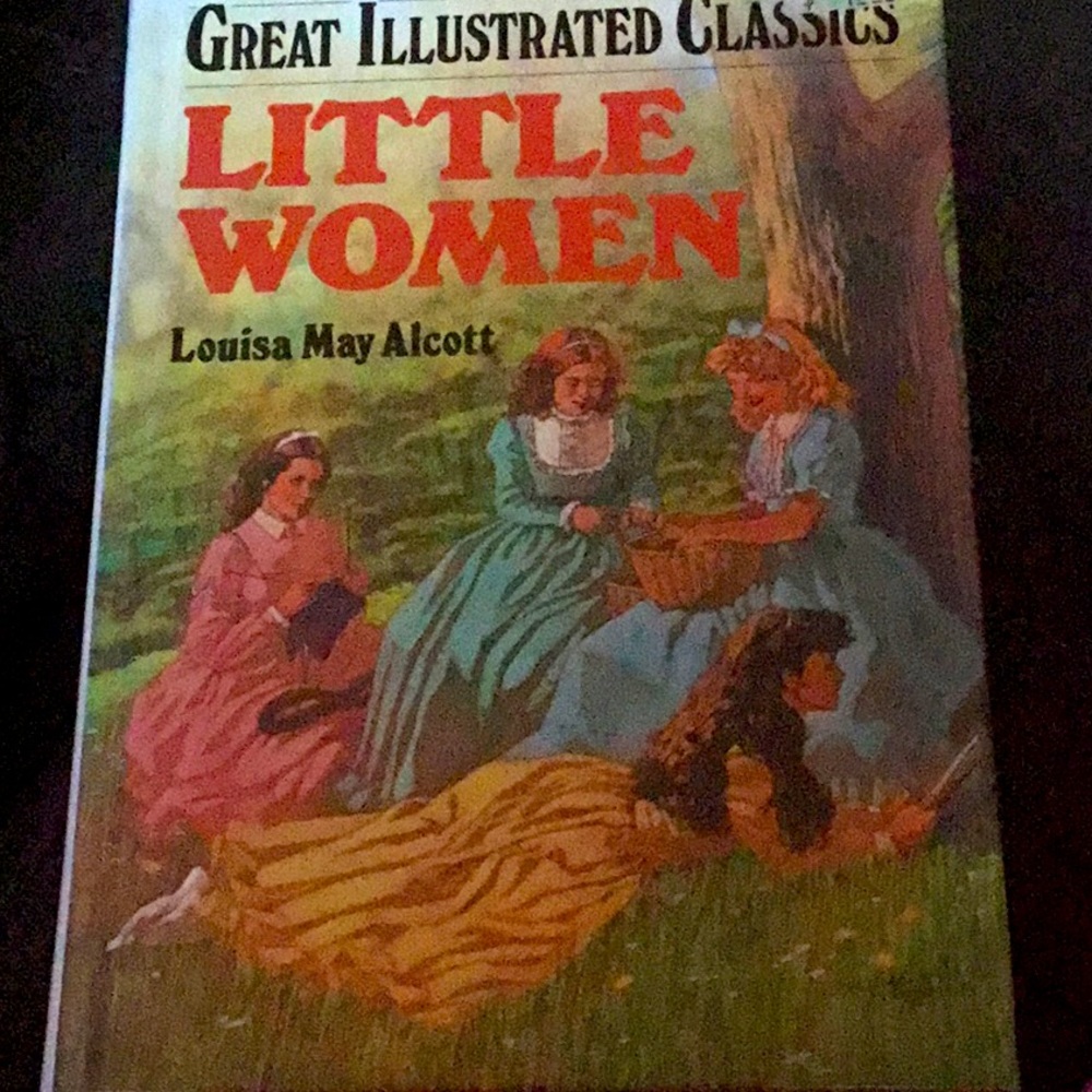 Little Women - Great Illustrated Classics (Pink & Teal Cover)